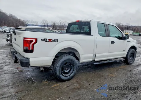 2015 Ford F150 Super Cab из США, поврежденный, VIN 1FTEX1EP6FFC43945